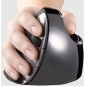 Evoluent VerticalMouse D Medium Laser Trådløs Sort Grå Evoluent VerticalMouse D Medium Laser Trådløs Sort Grå